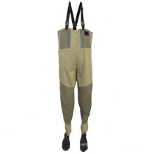 Traje de pesca impermeable y transpirable de mejor calidad con calcetines de neopreno